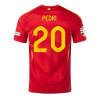 Spanien Pedri Gonzalez #20 Fußballbekleidung Heimtrikot EM 2024 Kurzarm